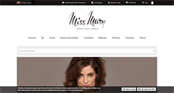 Desktop Screenshot of missmary.no
