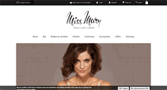 Desktop Screenshot of missmary.eu