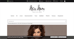 Desktop Screenshot of missmary.se